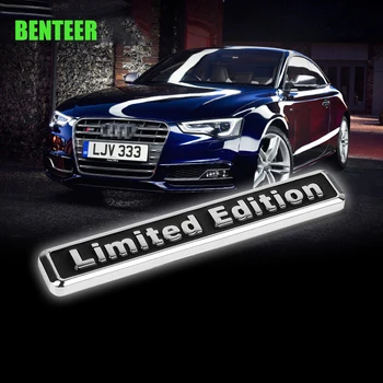 

Znic Alloy Car Exterior Limited Edition Emblem Badge Decal Sticker for Audi A3 A4 A6 Q3 A4L A6L Q5 R8 Q7 TT