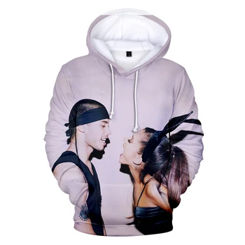 

Hot Sale Super Star Ariana Grande 3D Hoodies Sweatshirt Boy/Girl Personality Leisure Hoodies Fashion Couple Sweatshirt