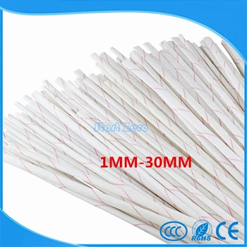 

16/18/20/23/25/30MM Diameter Fiberglass sleeving 1Meter High temperature insulated wire casing Glass Fiber sleeving
