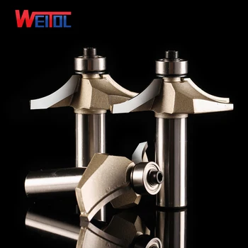 

Weitol 1 PCS Woodworking Tools Router Bit Table Edge Bit CNC Door Knife Wood Processing 1/2 SHK free