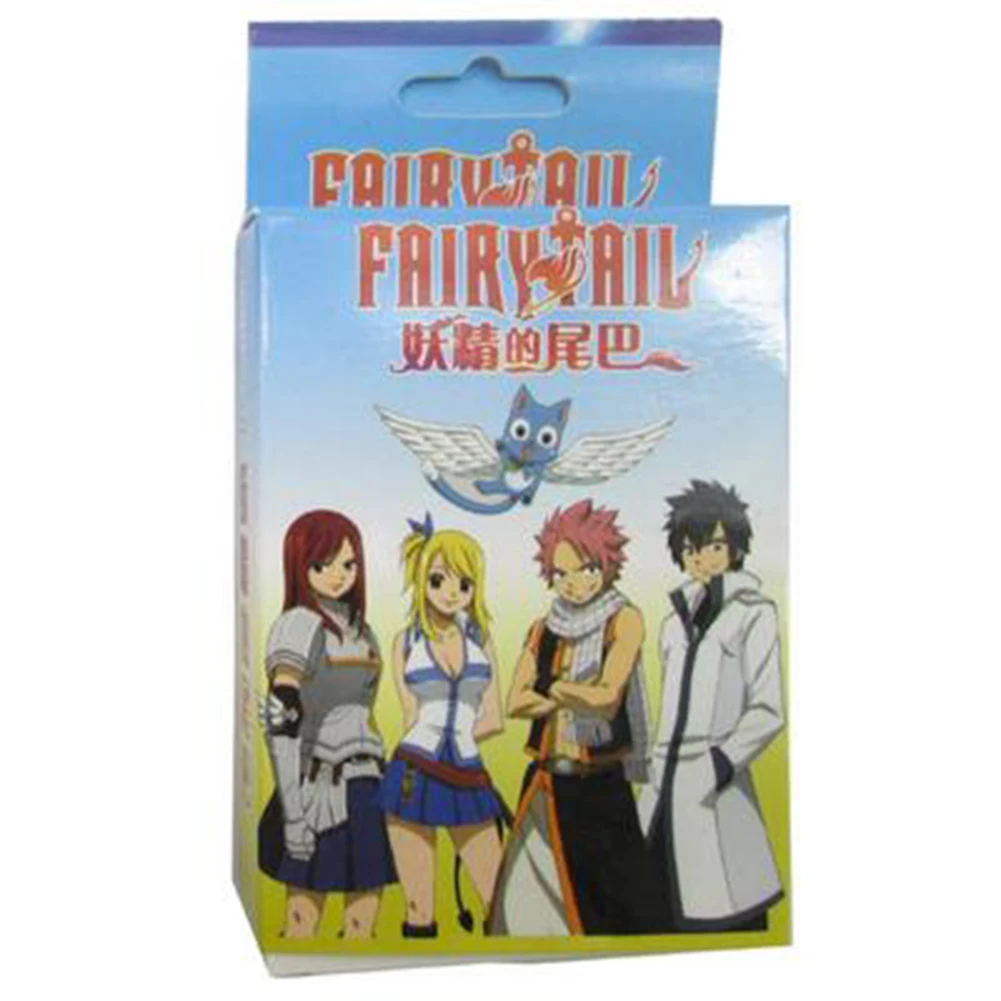 Хакууки Баскетбол Наруто Конан reborn Ao no Exorcist Fate сладкий сердце отбеливатель Сказочный хвост гитама Косплей покер - Цвет: Fairy Tail