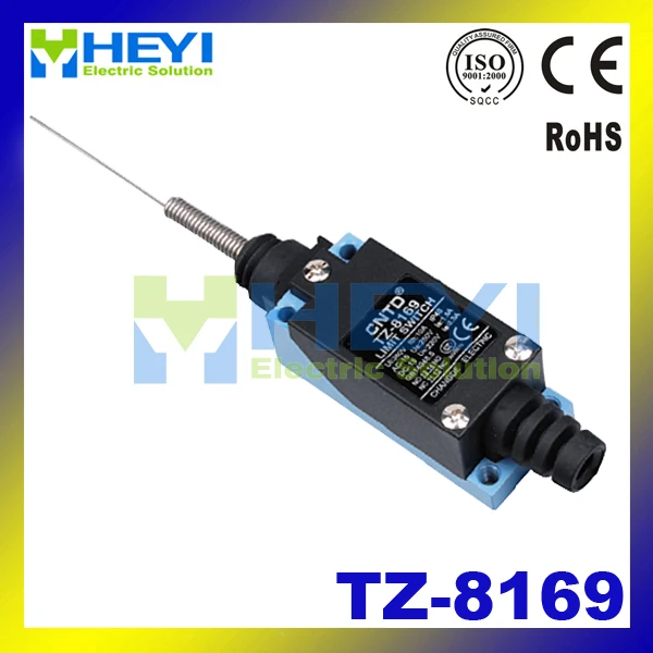 

waterproof Metal end Cat whisker type limit switch tz-8169 micro switch water resistant