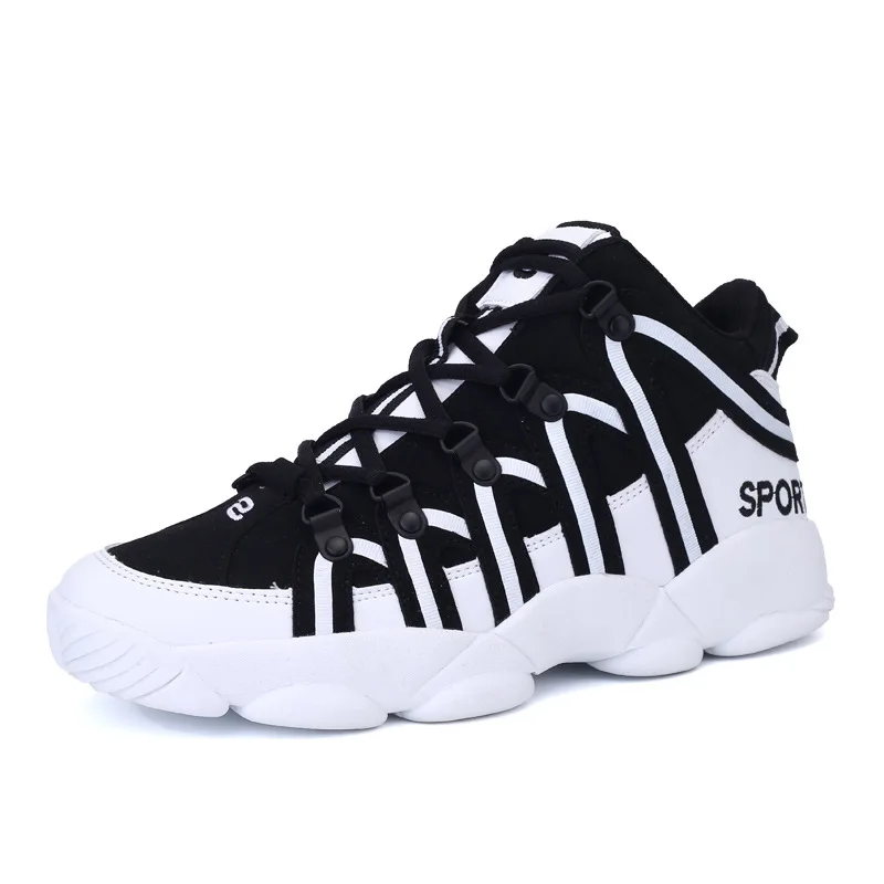 

2018 New Style Fashion Outdoor Sneakers Light Hard-wearing Casual Shoes Men Thicken Bottom Comfortable Adult Footwear for Male