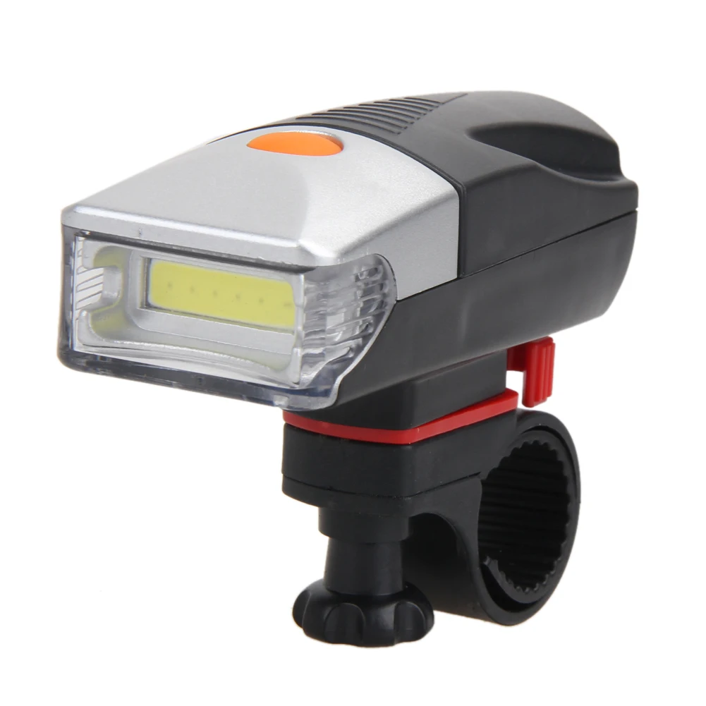 

5W COB LED Bike Cycling Front Rear Tail Light 3modes High/Flash/Strobe +5LED Taillight Night MTB Bicycle Light By 3xAAA Battery