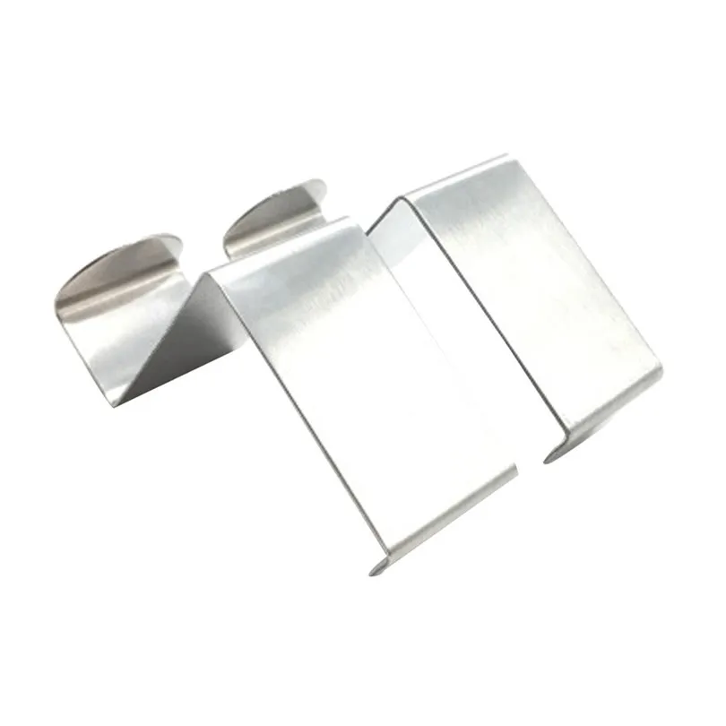 Hot Sale Stainless Steel Hooks 4PC Key Holder Wall Door Hook Stainless Kitchen Cabinet Clothes Hanger Feature (5)