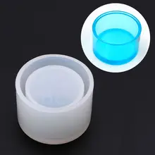 Круглый маленький цветочный горшок, УФ-смола, силиконовая форма, коробка для хранения торта, сделай сам, ручной работы, форма для выпечки, эпоксидная смола, для изготовления ювелирных изделий, подарки