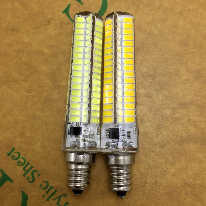 Светодиодный потолочный светильник E12 SMD 5730 ярче, чем Светодиодная лампа E12 220 V светодиодный Светодиодная лампа-кукуруза E12 220 V Светодиодные