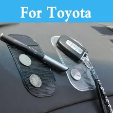 Приборная панель автомобиля силикагель волшебный липкий коврик держатель Противоскользящий коврик для Toyota Kluger Land Cruiser Surf Iq Ist Land Cruiser Prado