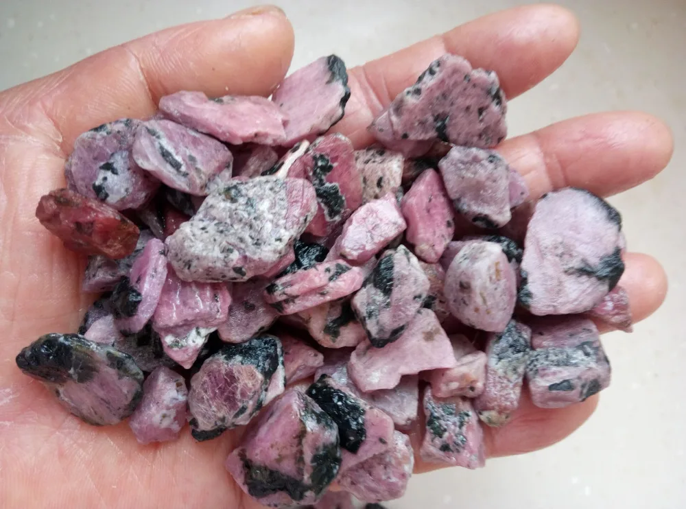 Рубин Sapphire 1/4 фунтов в партии натуральный корунд кристаллы|crystal crystal|crystal naturalcrystal