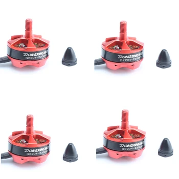

4X DONGXINGWEI Racing Edition 2204 D2204 2300KV 2-3S Brushless Motor CW/CCW For 250 260 280 RC Drone FPV Racing