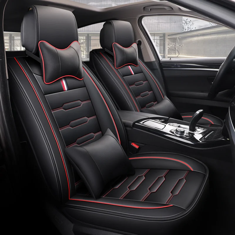 

Universal pu leather car seat cover auto seats covers for Porsche boxster cayman panamera porsche 911 porsche macan suv cayenne