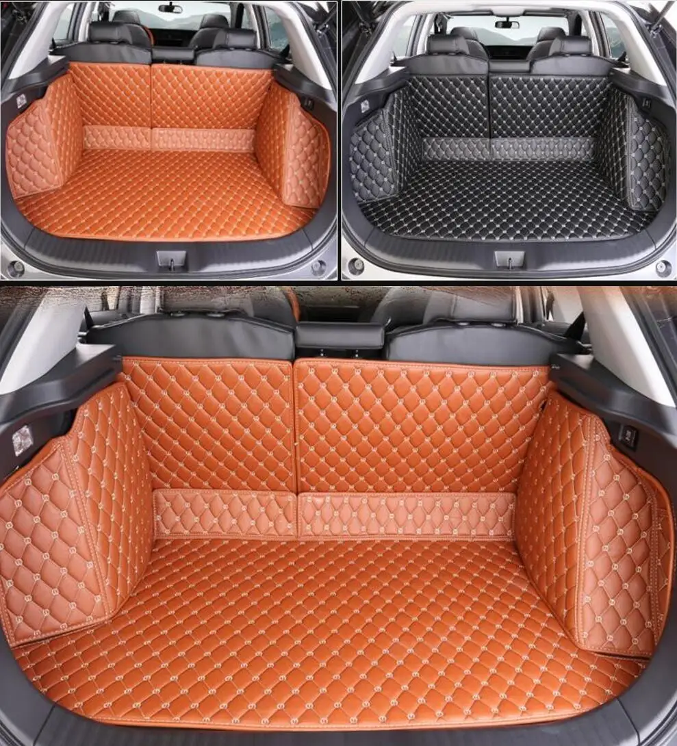 Коврик для багажника из волоконной кожи acura cdx 2016 2017 2018 2019 автомобильные