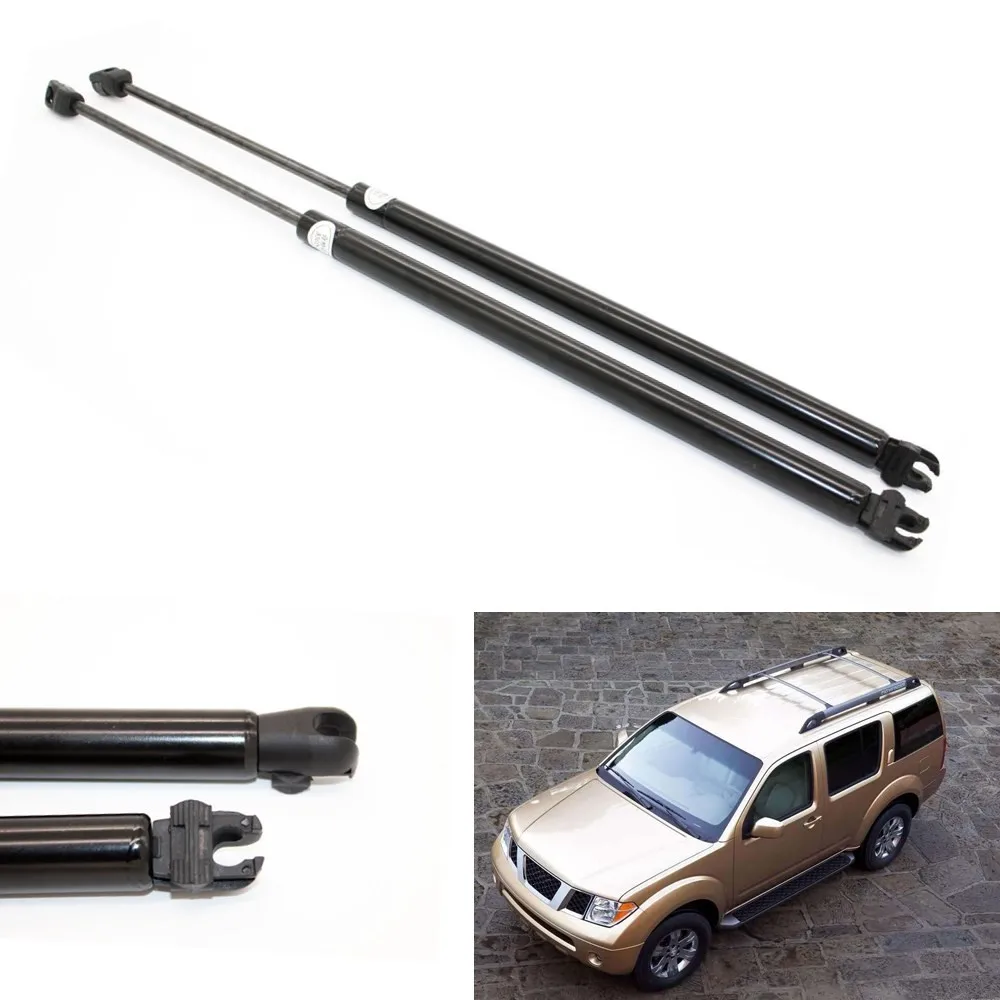2pcs Auto Rear Window Gas Struts Shock Struts Spring Lift Supports for