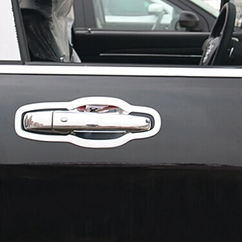 

ABS Chrome For dodge durango 2017 2018 2019 Door protector handle Bowl Cover Trims Car Styling Accessories