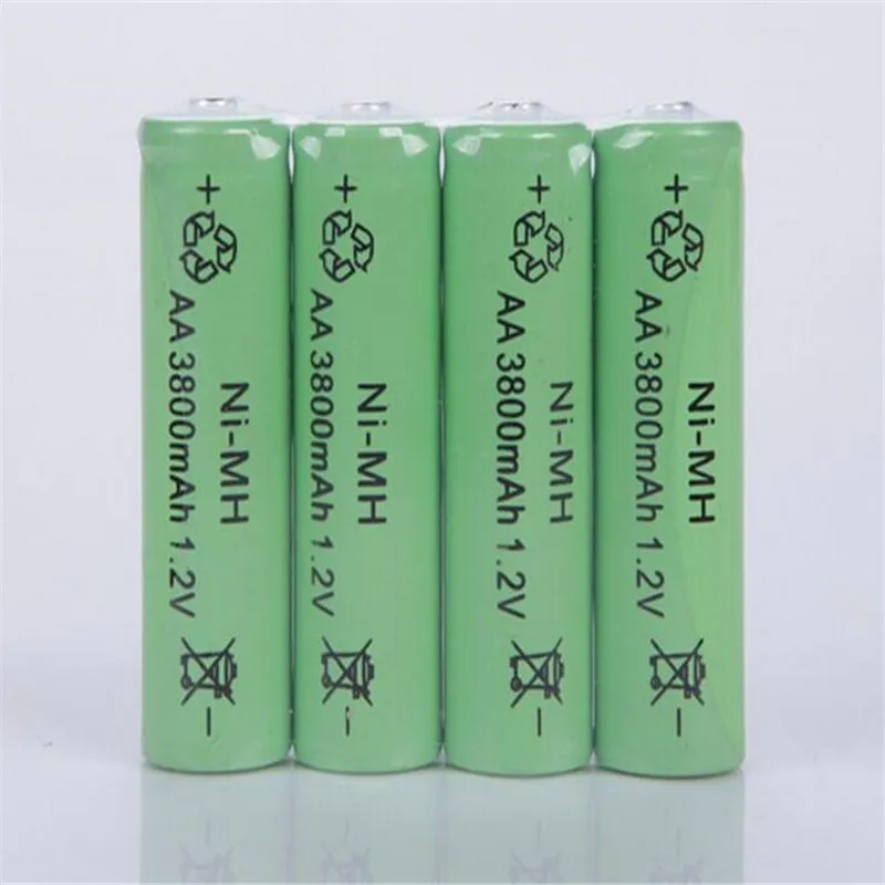 3 шт AA 3800mAh ni-mh перезаряжаемые батареи+ 3 шт AAA 1800mAh перезаряжаемые батареи