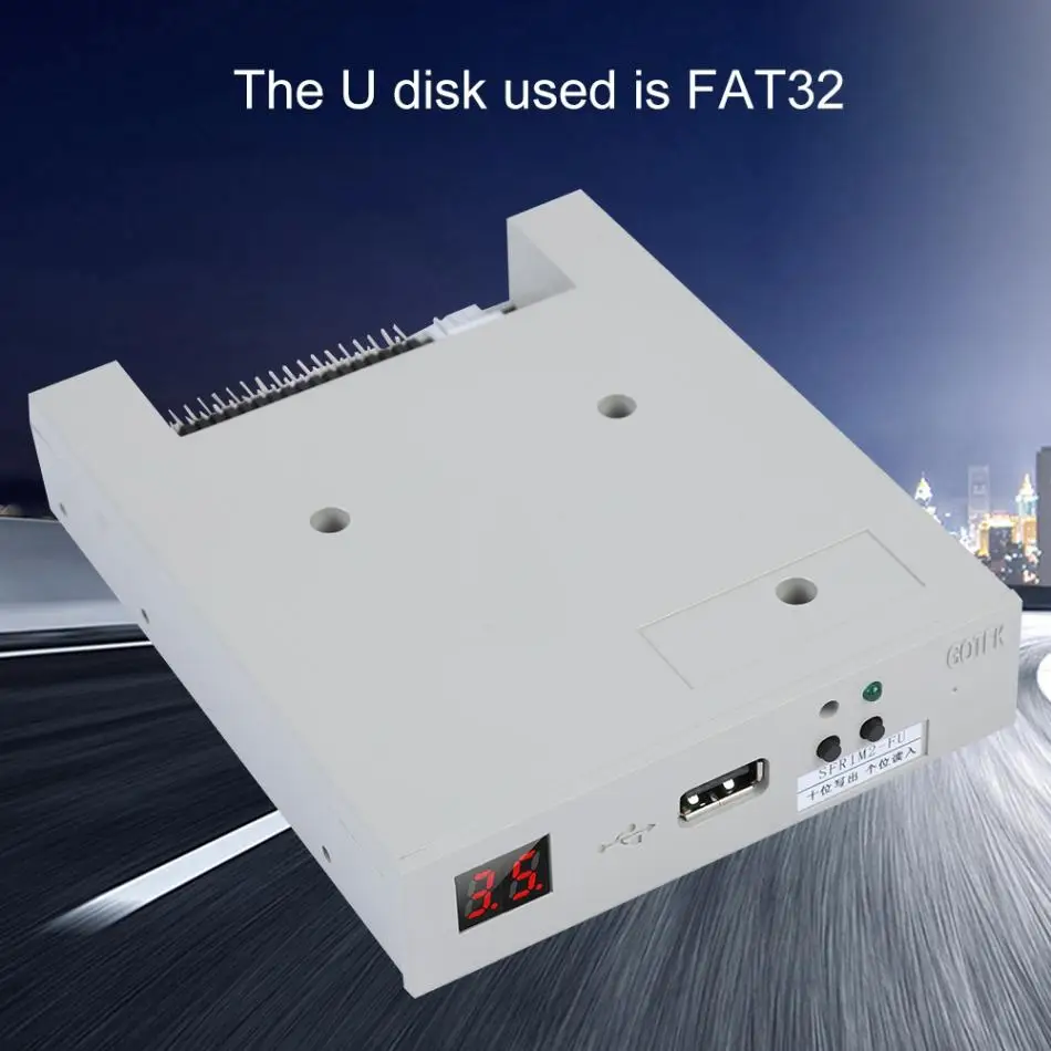 SFR1M2-FU 1,2 МБ USB SSD дисковод эмулятор Plug and Play для плоских Вязание машины