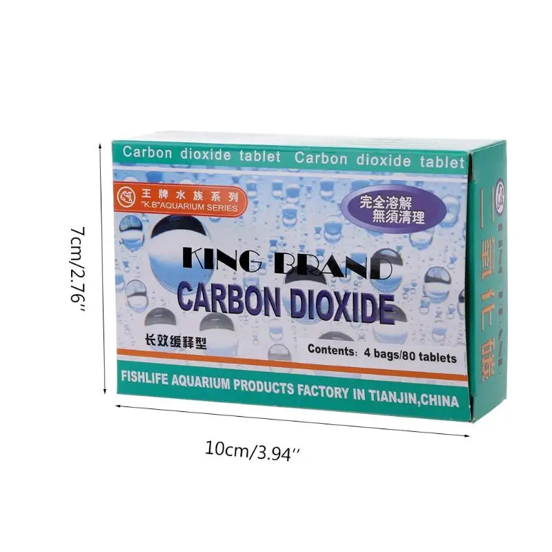Аквариум CO2 таблетка углекислого газа для растений аквариум для аквариума водной диффузор травы