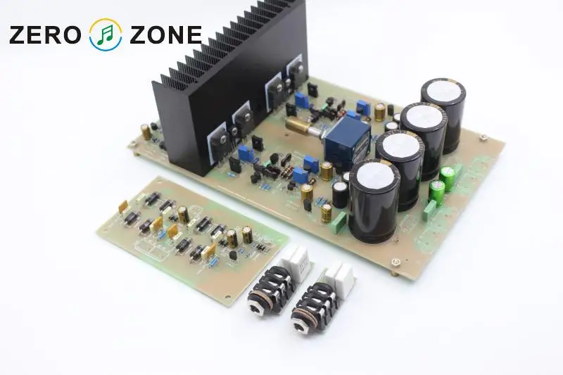 GZLOZONE Assembeld HA-5000 Class A Headphone Amplifier Board Clone Technica HA5000