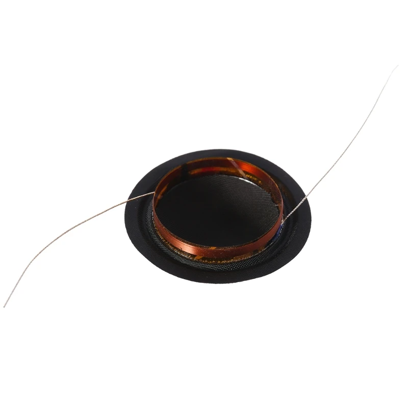 New 1 Pair 25.5mm Tweeter Coil Silk Membrane Treble Speakers Repair accessories