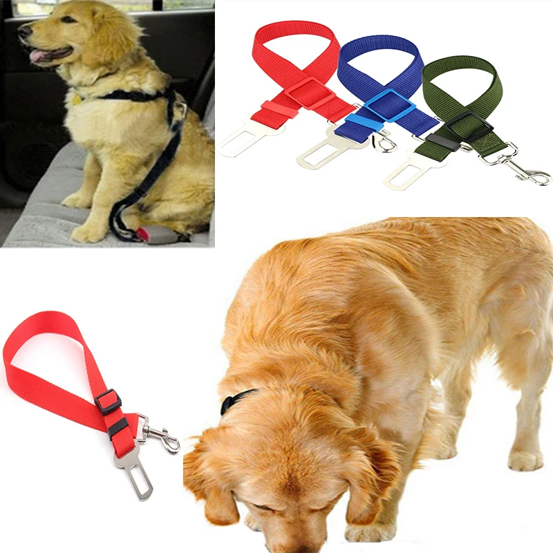 

Car Pet Dog Seat Belt Puppy Car Seatbelt Harness Lead Clip Pet Dog Supplies Safety