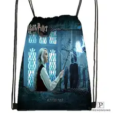 Custom harry_potter_artwork_ Drawstring Backpack Bag Cute Daypack Kids Satchel (Black Back) 31x40cm#2018611-24