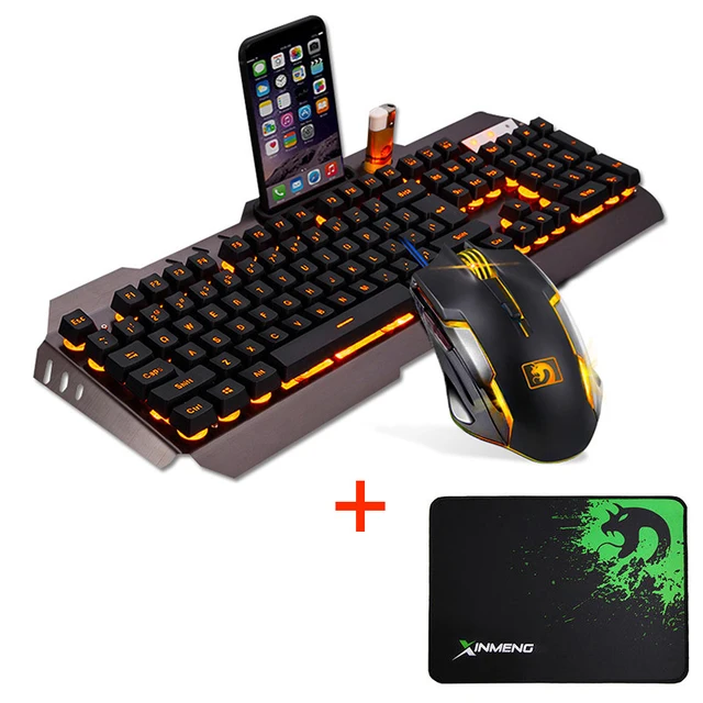 Wired LED Backlit Multimedia Ergonomic Usb Gaming Keyboard