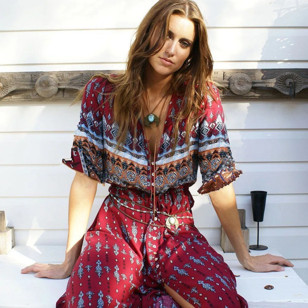 Платье С Этническим Принтом фото 19