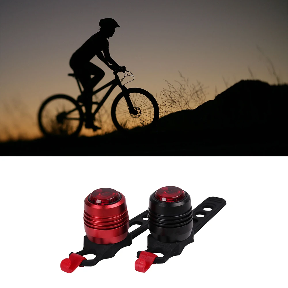 

Mountain Bike LED Waterproof Safety Taillight USB Chargeable Outdoor Night Riding Bicycle Highlight Ruby Warning Light