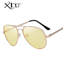 XIU, солнцезащитные очки ночного видения, для мужчин и женщин, очки, UV400, солнцезащитные очки, водительские, для ночного вождения, очки, классический бренд, дизайн UV400