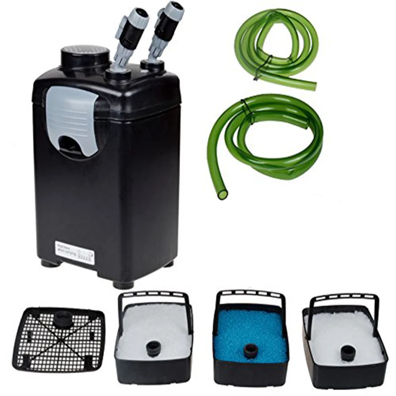 

1000L/h JEBO 835 3 Stage Aquarium External Canister Filter for Marine Fish Tank Saltwater Reef Filtration