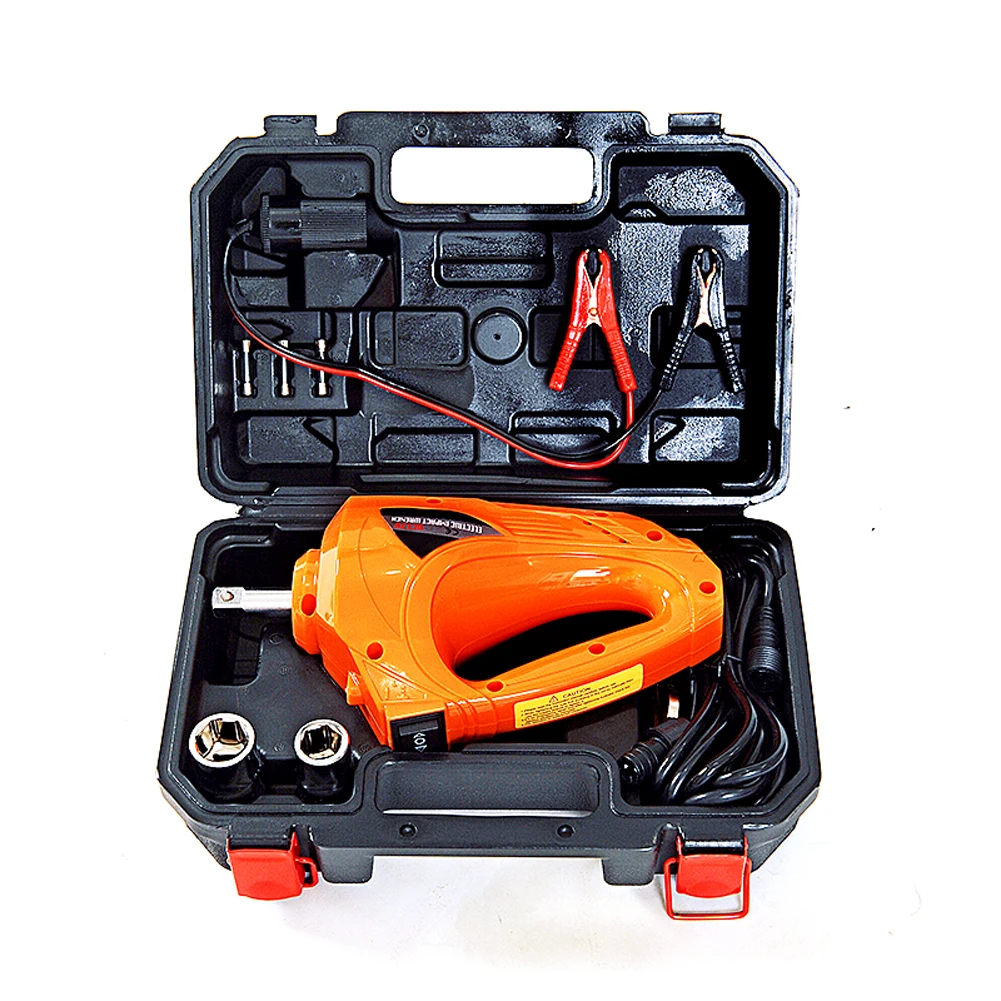 

Auto Tyre Change Tool Torque Wrench 480N.M Electric Wrench Impact Screwdriver Car 12 Volt Car Repair Tool Wheel Driver Gun Kit