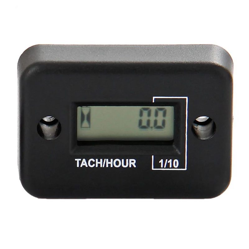 

Inductive Tach Hour Meter Digital RPM Tachometer 2/4 STROKE For Motorcycle Jet Ski Boats Forklift Truck Dirt Bike MX Gas Engine
