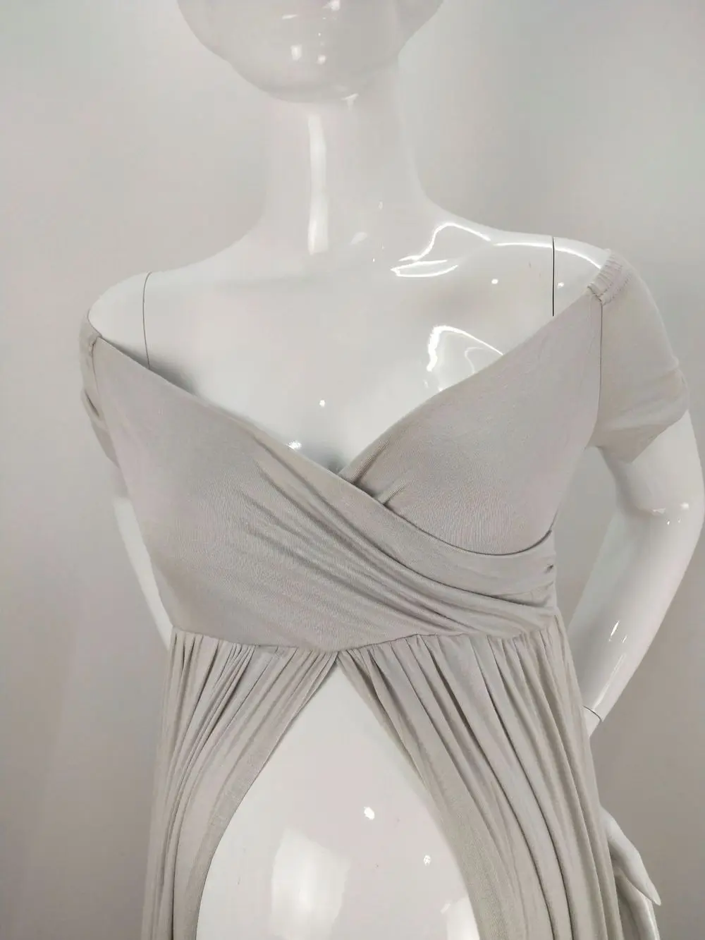 Sexy Maternity Photography Props Maternity Dresses Off Shoulder Maternity Gown For Photo Shoots 2019 New Women Pregnancy Dress 