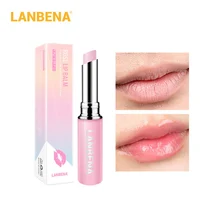 LANBENA Хамелеон бальзам для губ Гиалуроновая кислота питающий, увлажняющий линиями для губ натуральный экстракт стойкая помада для губ