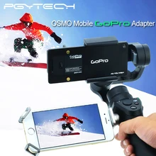 PGY gopro Adapter switch mount plate for DJI osmo mobile gimbal Zhiyun Z1-Smooth 3 axis handheld phone drone parts accessories