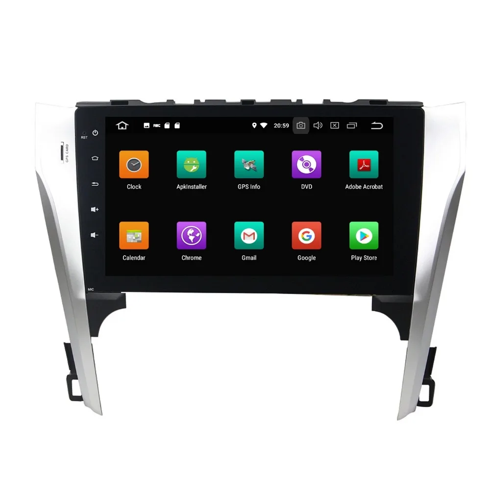 Sale 4GB+32GB Octa Core Android 8.0 Car Radio DVD Multimedia Head Unit for Toyota Camry 2012 2013 Car Stereo GPS WIFI Bluetooth USB 3