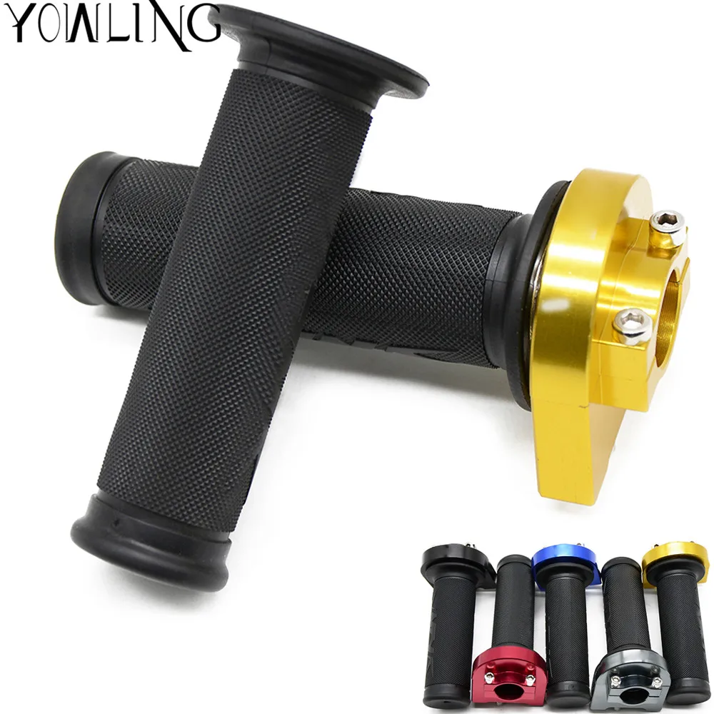 7/8" 22MM CNC Motorcycle handlebar grip motorbike handle bar grips For Yamaha YZFR125 YZF R125