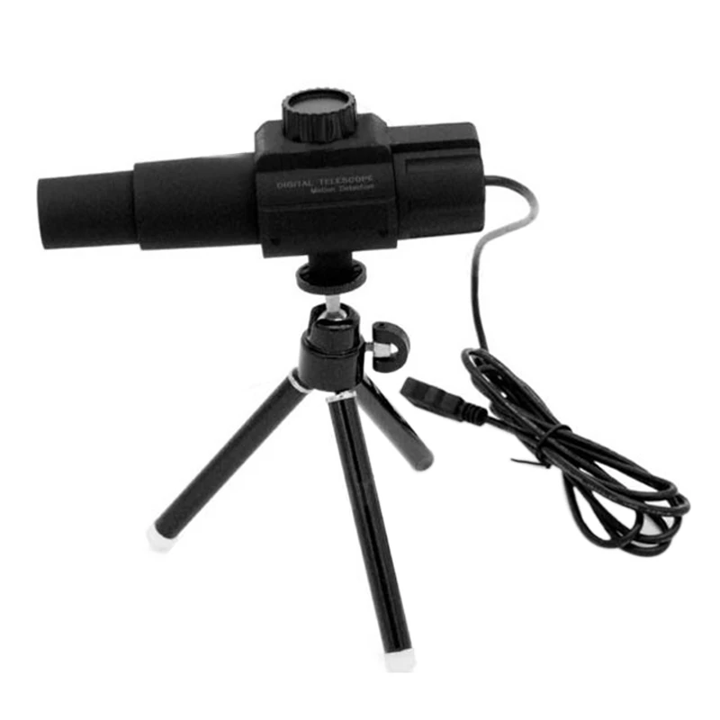  W110 Digital inteligente USB 2MP microscopio Cámara telescopio con detección de movimiento Monitor 