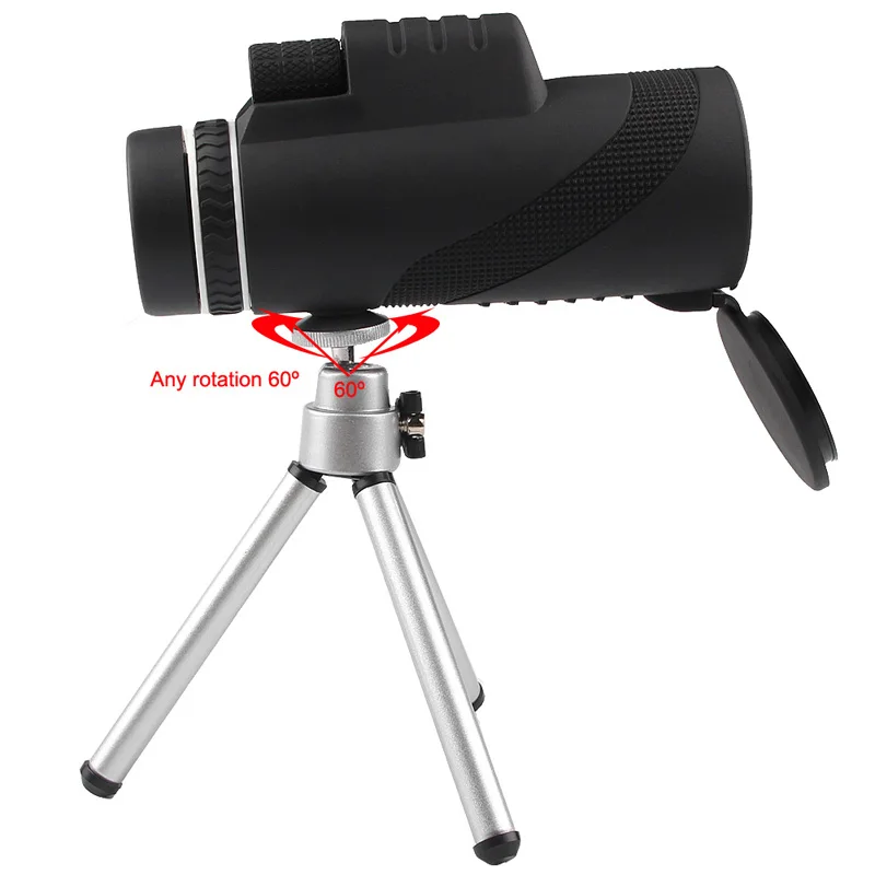 HD 40x60 Monocular High Definition Telescope for Mobilephone Low Light Night Vision RL38-0006-06