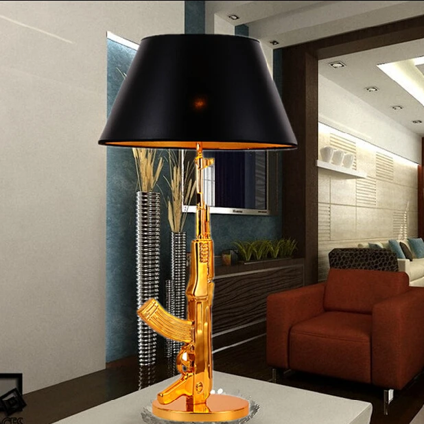 Modern-Silver-Gold-Electroplate-AK47-Table-Lamp-Light-Bedroom-Bedside-Desk-Reading-Lighting (1)