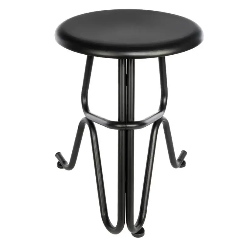 

Bar Chairs Creative Human Shaped Wrought Iron Round Stool Fashion Bar Dining Chair Kitchen Dining Breakfast Chair Dropshipping