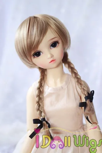 Парик для куклы длинные волнистые волосы в оплетке 1/3 1/4 1/6 bjd/американские парики