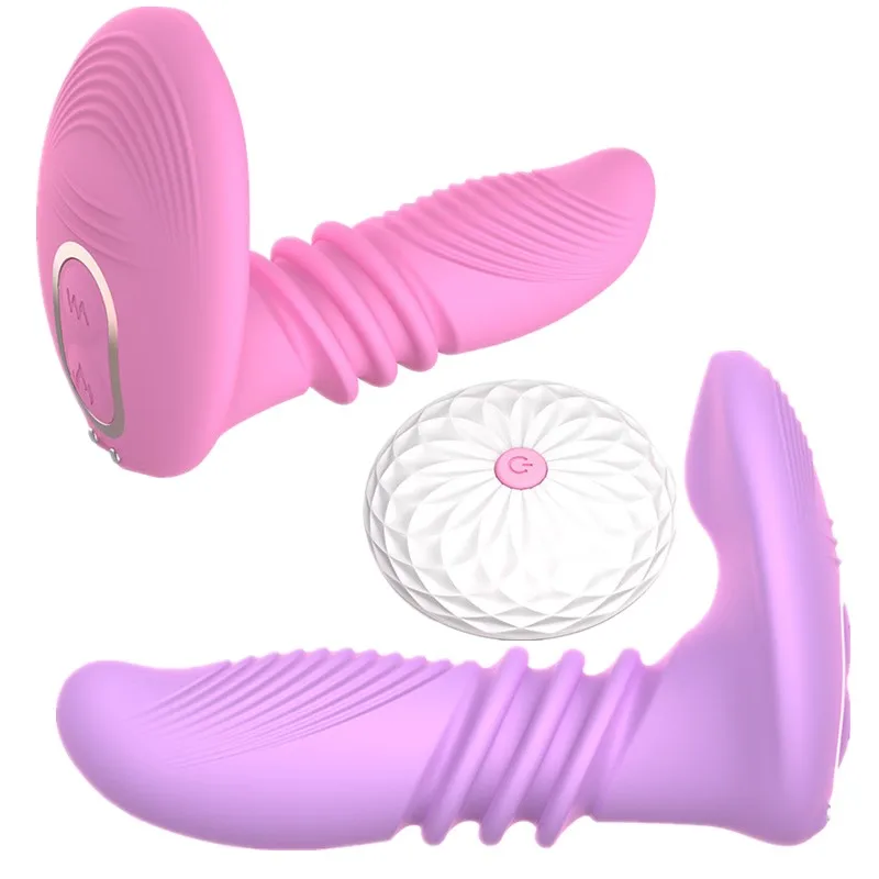 Remote Control Panties 7 Vibrations Thrusting Vibrating G Spot Vibrator