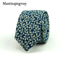 Mantieqingway новые модные мужские галстуки хлопчатобумажный галстук для мужчин повседневный цветочный мужской галстук Bussines Corbatas вечерние тонкие галстуки-бабочки