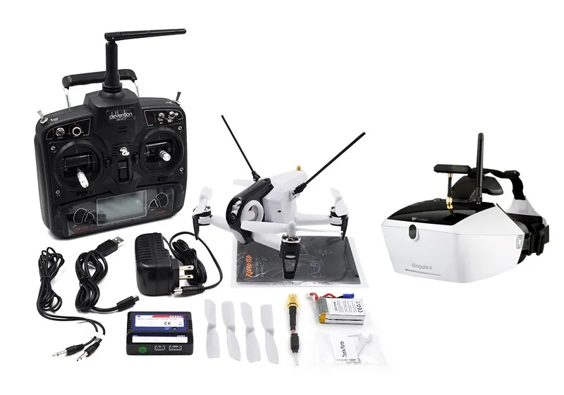 Walkera Rodeo 150 Devo7 Remote Control FPV Racing Drone With Camera 600TVL Goggle 4 Glasses Camera Vs DJI Phantom 4 Fast Ship
