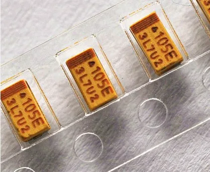 50PCS 25V 1UF 1206 SMD Tantalum Capacitors A type Accuracy