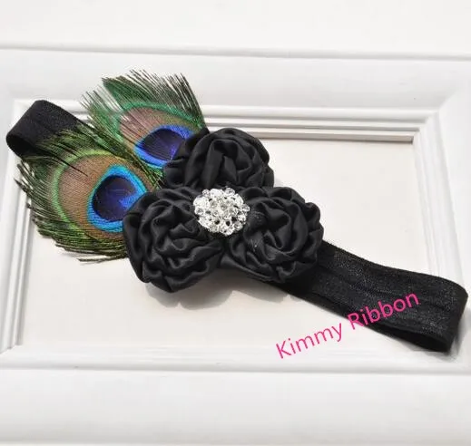 peacock feathers headband3