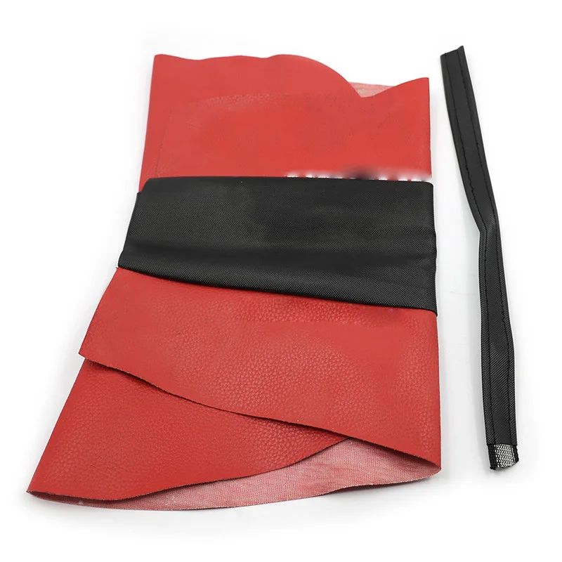 

LOGO PU leather Waterproof Driver Seat skin saddle cushion Cover Protector guard CRF CRM 250 Off Road For Honda CRF250 CRM250