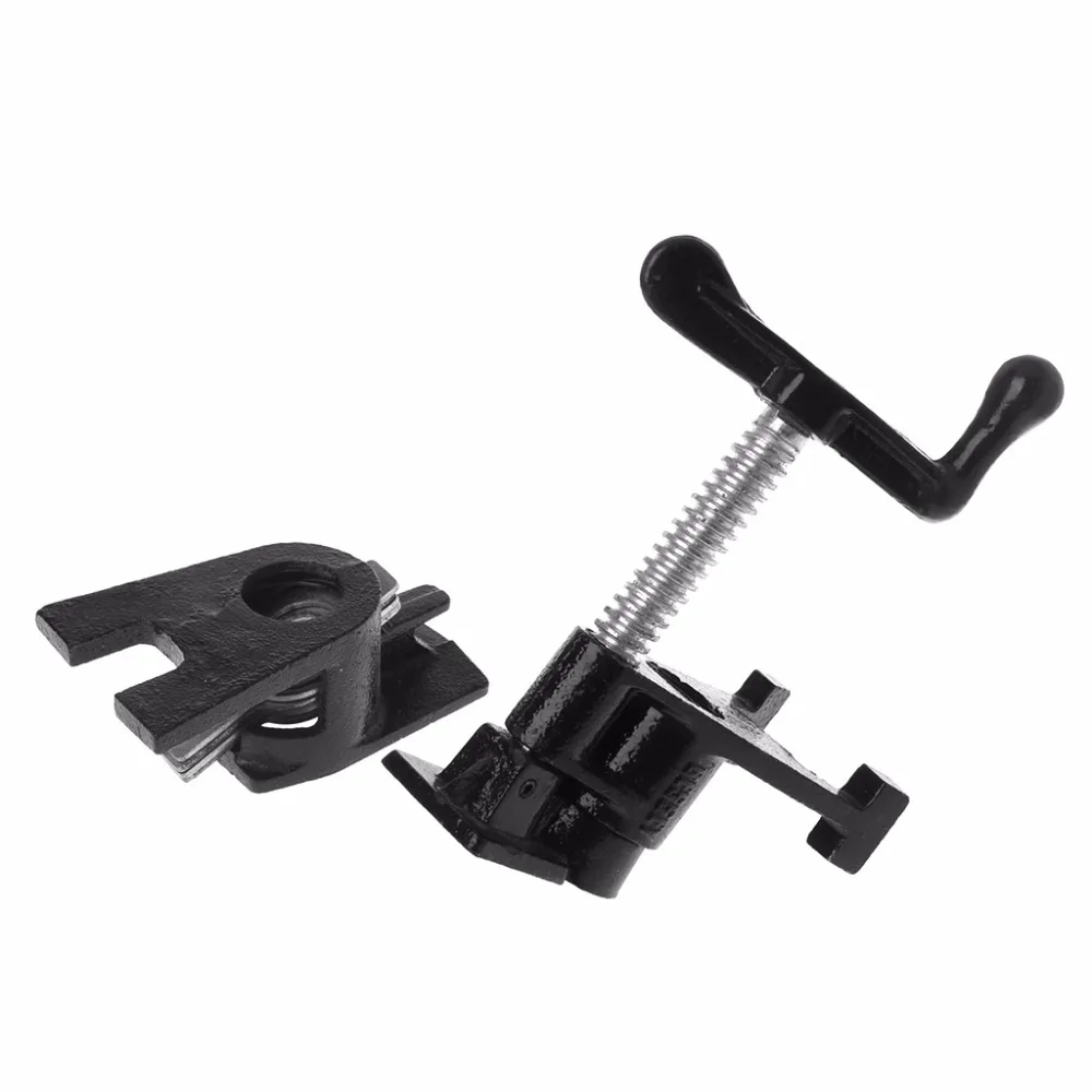 

3/4" Inch Clamps Wood Gluing Pipe Clamp Set Heavy Duty Profesional Woodworking Cast Structure New 2018