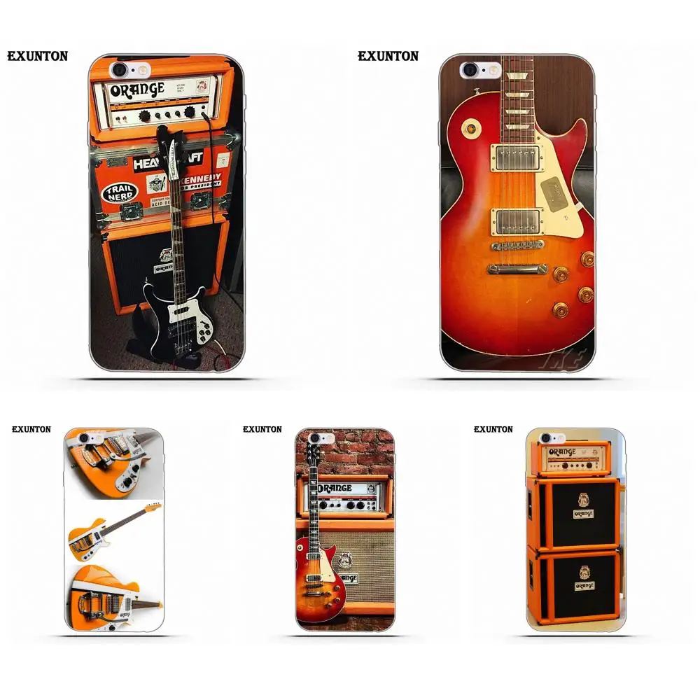 Orange Guitar Electric Amp Amplifier Soft Silicone TPU